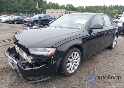 2014 Audi A4 Premium from USA, damaged, VIN WAUBFAFL9EN009849